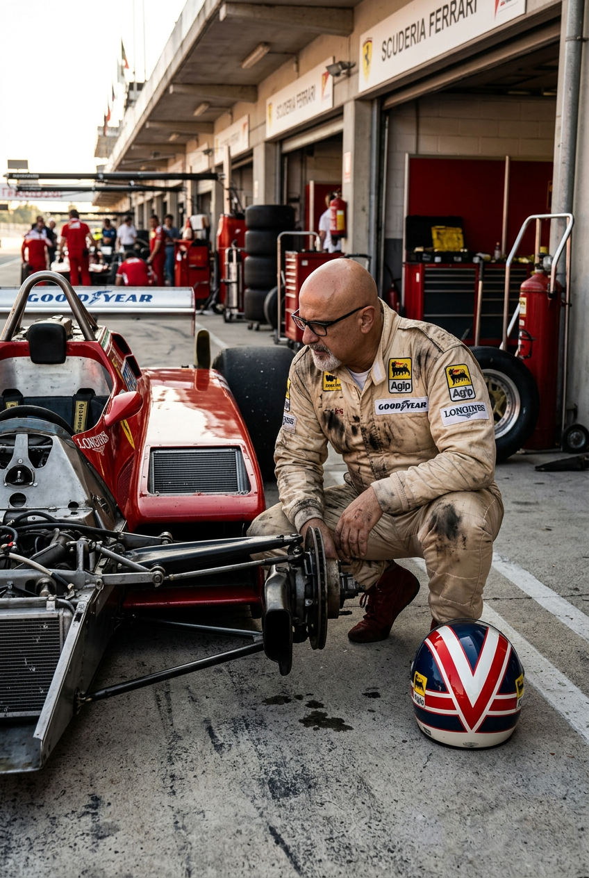 Boxes da Scuderia Ferrari