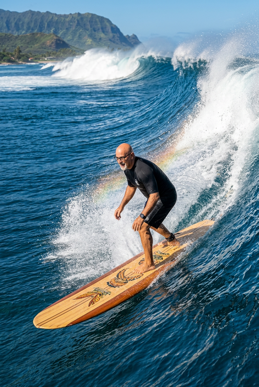 Barrel surf — Honolulu